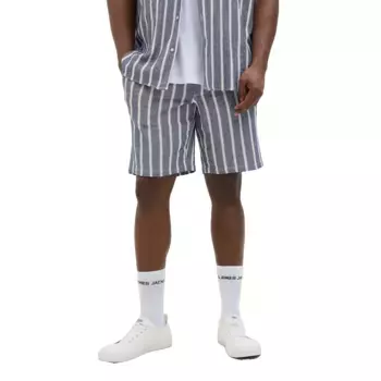 Шорты Jack & Jones Jaiden Coba Plus Size, серый