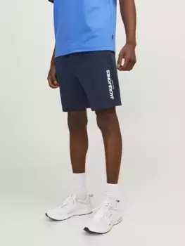 Шорты Jack & Jones "JPSTGALE SWEAT SHORTS NAF", синий