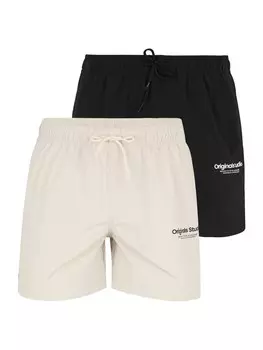 Шорты JACK & JONES JPSTNAXOS, цвет Beige/Black