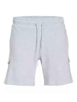 Шорты Jack & Jones "JPSTSWIFT CARGO SWEAT SHORTS AUT", белый