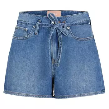 Шорты Jack & Jones Pixi Linen Blend Mw JJXX, синий
