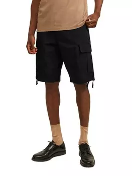 Шорты Jack & Jones Short JPSTCOLE BARKLEY JJCARGO comfort/relaxed, черный