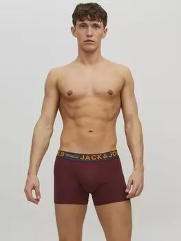Шорты JACLICHFIELD 3 PACK Jack & Jones, бордо