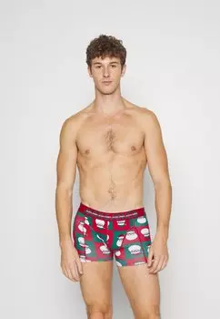 Шорты JACSQUARE SANTA TRUNKS 3 PACK Jack & Jones, красный