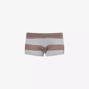 Шорты Jaded London полосатые низкие вязаные, мультиколор