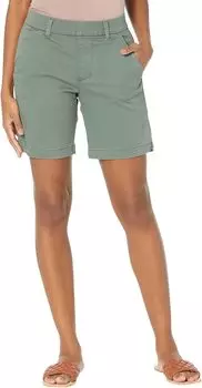 Шорты Jag Jeans Petite Maddie Mid-Rise 8" Shorts, цвет Sage