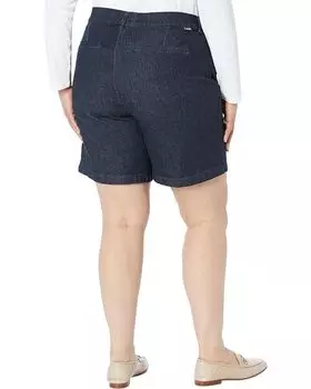 Шорты Jag Jeans Plus Size Maddie 8", синий