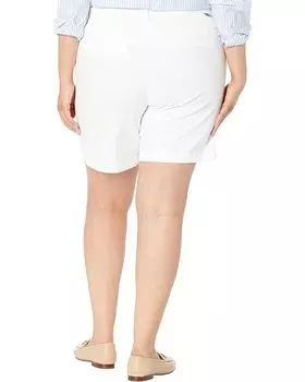 Шорты Jag Jeans Plus Size Maddie 8", белый