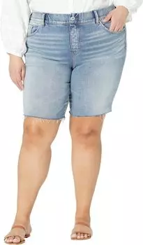 Шорты Jag Jeans Plus Size Valentina High-Rise Pull-On Shorts, цвет Virginia Beach
