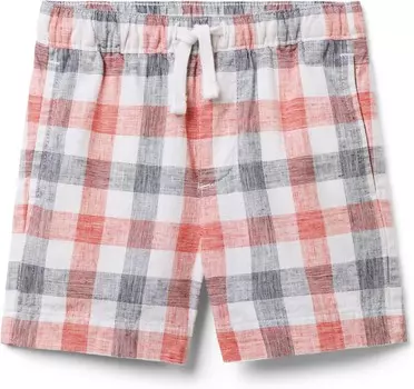 Шорты Janie and Jack Boys Pull On Linen Short, цвет Multicolor 1