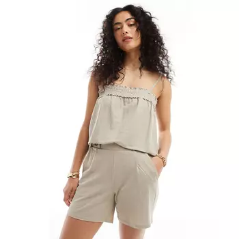 Шорты JDY Jersey Co-ord, бежевый