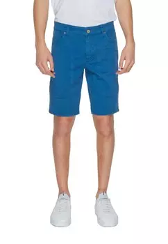 Шорты Jeckerson с добавлением хлопка, светло-голубой