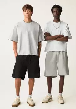 Шорты JOGGER - 2-PACK OF BERMUDA - Tracksuit bottoms PULL&BEAR, светло-серый