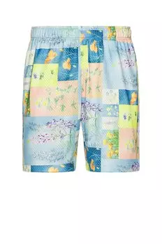 Шорты JOHN ELLIOTT Practice Shorts, цвет Super Bloom Grid