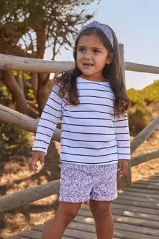 Шорты JoJo Maman Bb с клубничным принтом и твилом Jojo Maman Bb