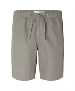 Шорты Jones с кулиской Selected Homme, бежевый