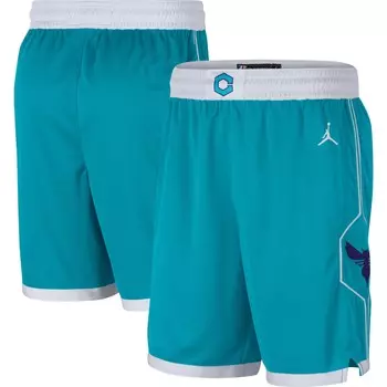 Шорты Jordan Brand Charlotte Hornets, бирюзовый