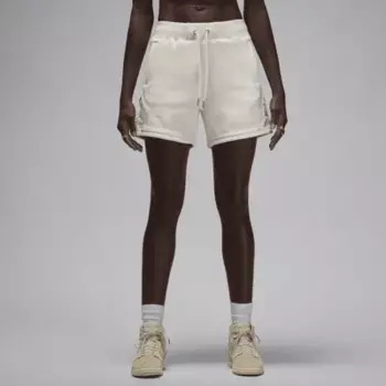Шорты Jordan Flight Fleece, цвет Sail/Legend Light Brown