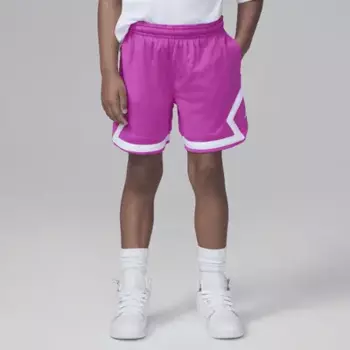 Шорты Jordan Little Kids' Dri-FIT MJ Diamond Shorts, цвет Fire Pink