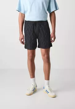 Шорты JPSTJAIDEN JJJACQUARD Jack & Jones, черный