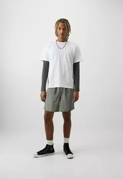 Шорты Jpstjaiden Jjsummer Linen Blend Jogshort Jack & Jones, пыльный оливковый