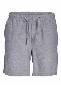 Шорты JPSTJAIDEN JJSUMMER LINEN BLEND JOGSHORT Jack & Jones, голубой