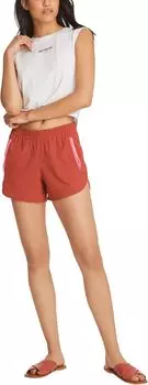 Шорты Juicy Couture Zipper Pocket Shorts, цвет Chili Oil