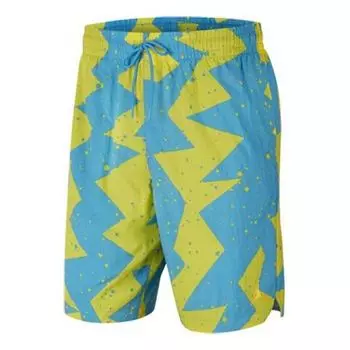 Шорты jumpman poolside 9 breathable casual shorts blue Air Jordan, синий