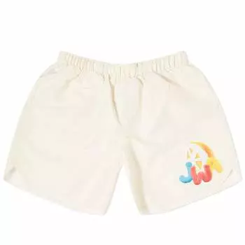 Шорты Jw Anderson Jwa Orange Print Swim Shorts, цвет Cream