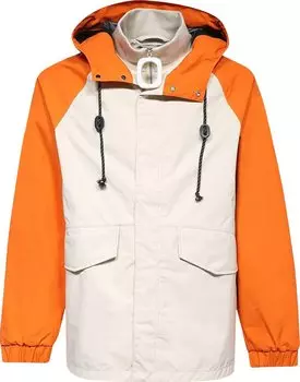 Шорты JW Anderson Short Colorblock Parka 'Orange/Cement', оранжевый