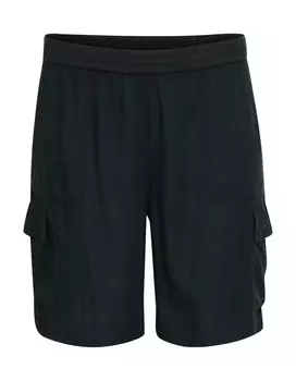 Шорты KAFFE CURVE Loose fit Cargo Pants Mille, черный