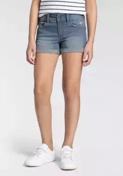 Шорты KangaROOS " Kangaroos Girls" с вышивкой логотипа, синий