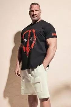 Шорты карго Acid Wash BadRhino, белый