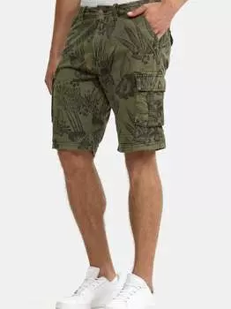 Шорты карго альберт Indicode, хаки