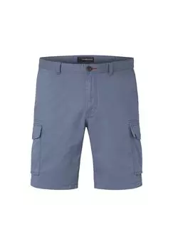 Шорты-карго эластичной ткани с мелким принтом CALGARY Redpoint, синий