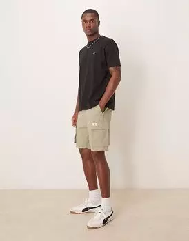 Шорты-карго Calvin Klein Jeans бежевого цвета