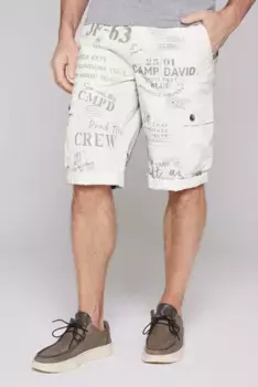 Шорты карго CAMP DAVID из хлопка, цвет Kitt