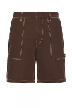 Шорты карго Carpenter canvas Rhythm, chocolate