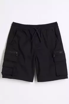 Шорты карго для мальчика River Island, черный