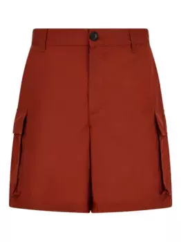 Шорты карго Ferragamo, красный