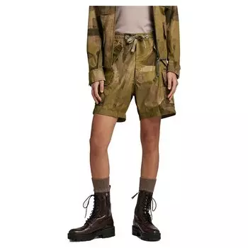 Шорты карго G-Star D22899-D386 Straight Fit, зеленый