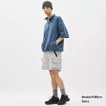 Шорты-карго GU, черный