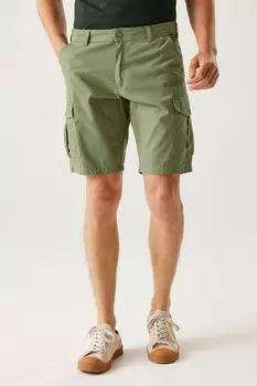 Шорты карго из 100% хлопка рувана Regatta, зеленый