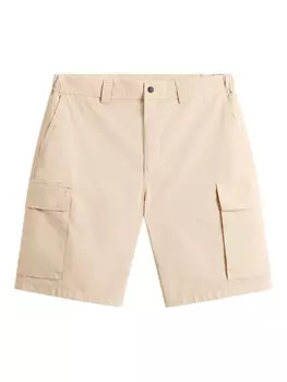 Шорты-карго из габардина Woolrich, нейтральный