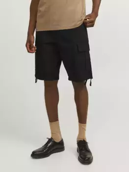 Шорты карго Jack & Jones "JPSTCOLE BARKLEY JJCARGO SHORTS SN", черный