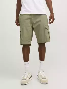 Шорты карго Jack & Jones "JPSTJOE JJCARGO SHORTS", зеленый