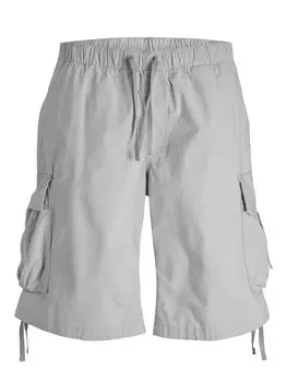 Шорты-карго JACK & JONES Loose fit Cargo Pants Zayn, светло-серый