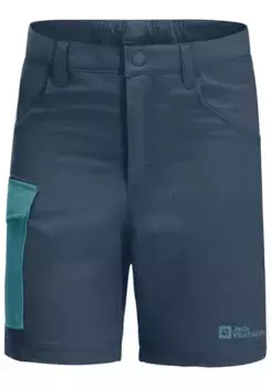 Шорты карго Jack Wolfskin "ACTIVE SHORTS K", цвет Dark-Sea