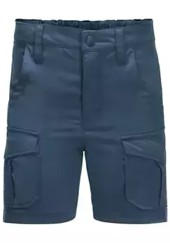 Шорты карго Jack Wolfskin "STREASURE HUNTER SHORTS KIDS", цвет Dark-Sea