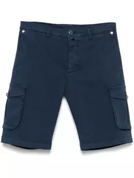 Шорты-карго Kiton, синий